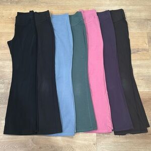 Old Navy PowerChill High Rise Flare Leggings